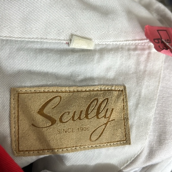 Scully American Flag Embroidered Western Long Sleeve Shirt Sz XXL - Picture 10 of 11